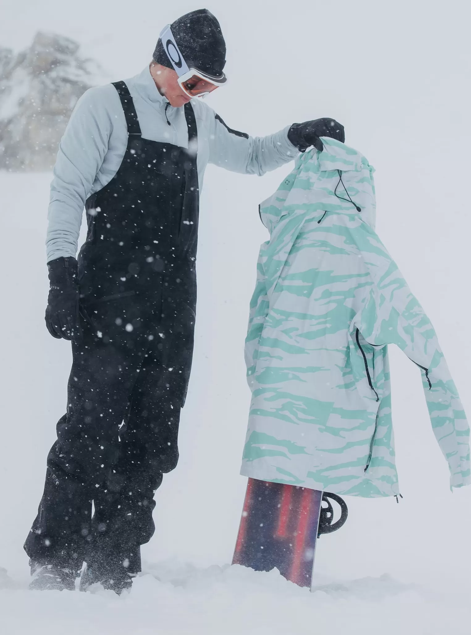 Herren Burton Snowboardhosen Und Latzhosen^ [ak] Freebird GORE‑TEX 3L Stretch Latzhose Für Herren