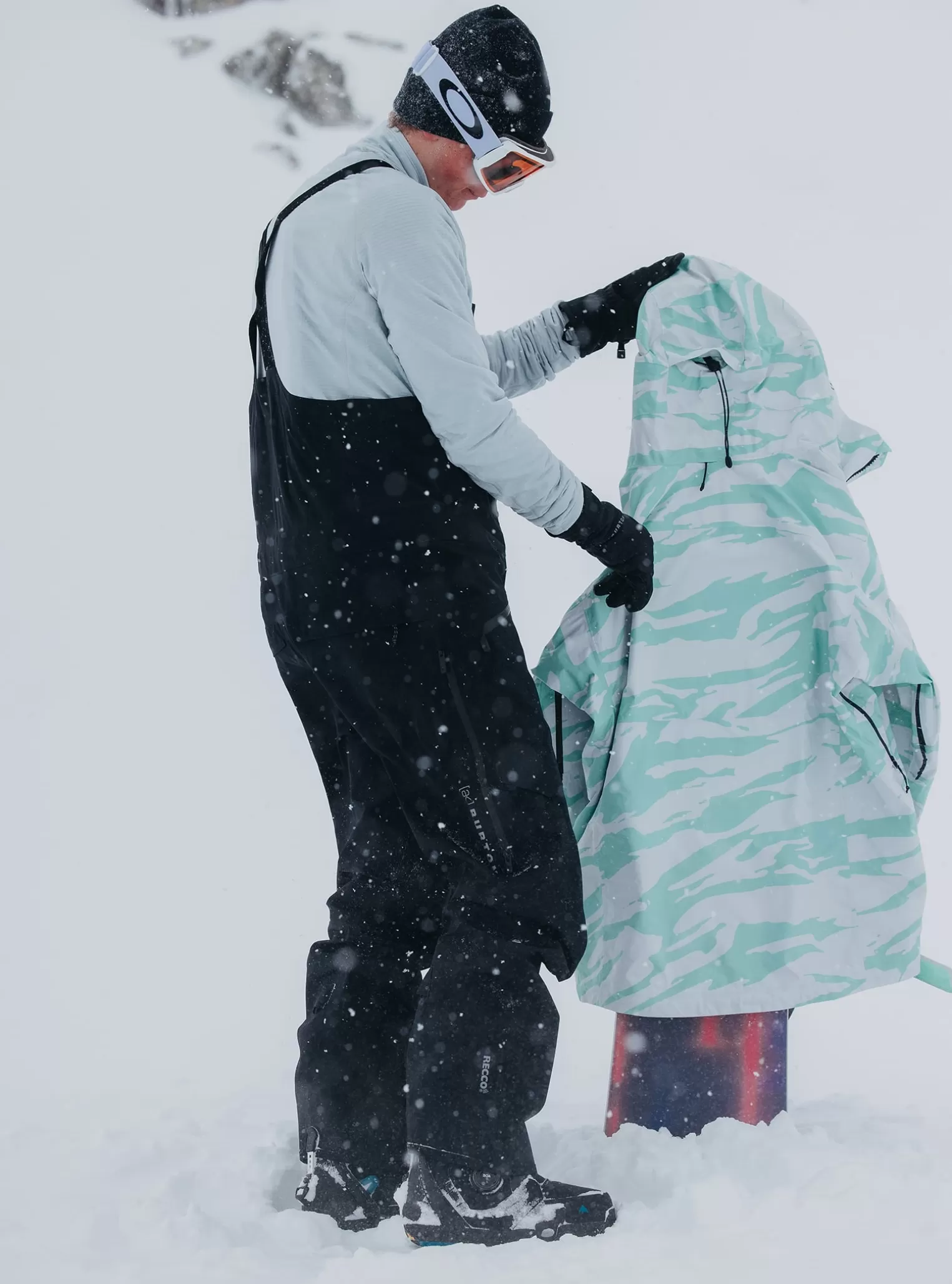 Herren Burton Snowboardhosen Und Latzhosen^ [ak] Freebird GORE‑TEX 3L Stretch Latzhose Für Herren
