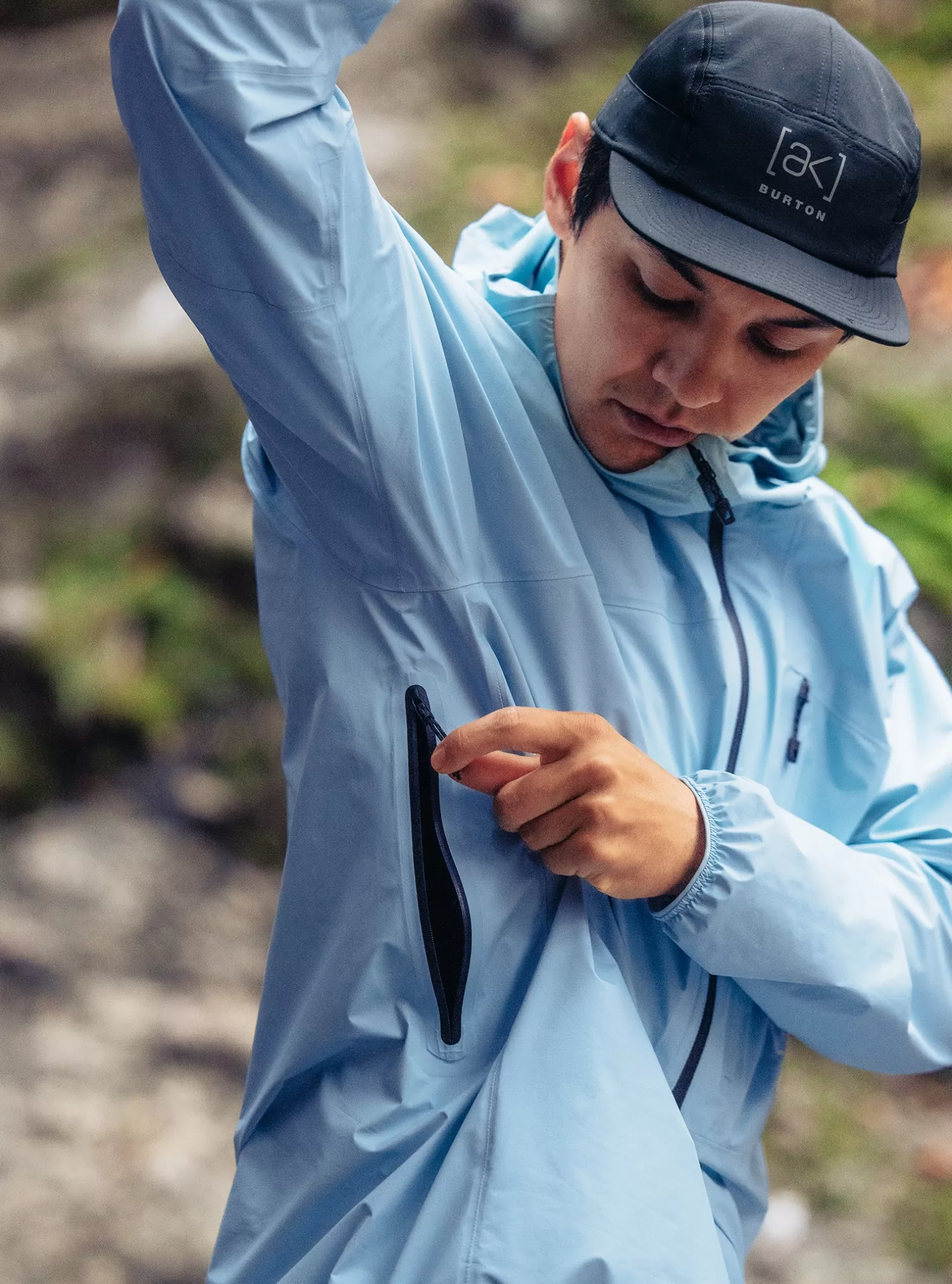 Herren Burton Regenjacken^ [ak] Minimalist GORE-TEX Anorak-Regenjacke Für Herren