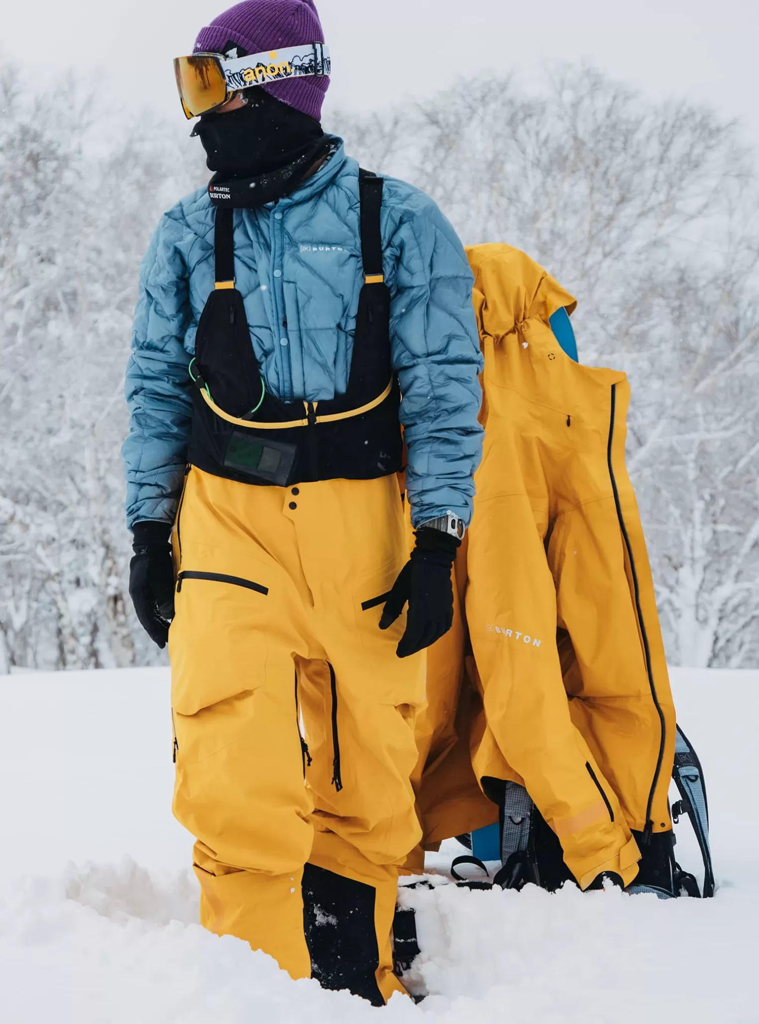 Herren Burton Snowboardhosen Und Latzhosen^ [ak] Tusk GORE-TEX PRO 3L Hi-Top Latzhose Für Herren