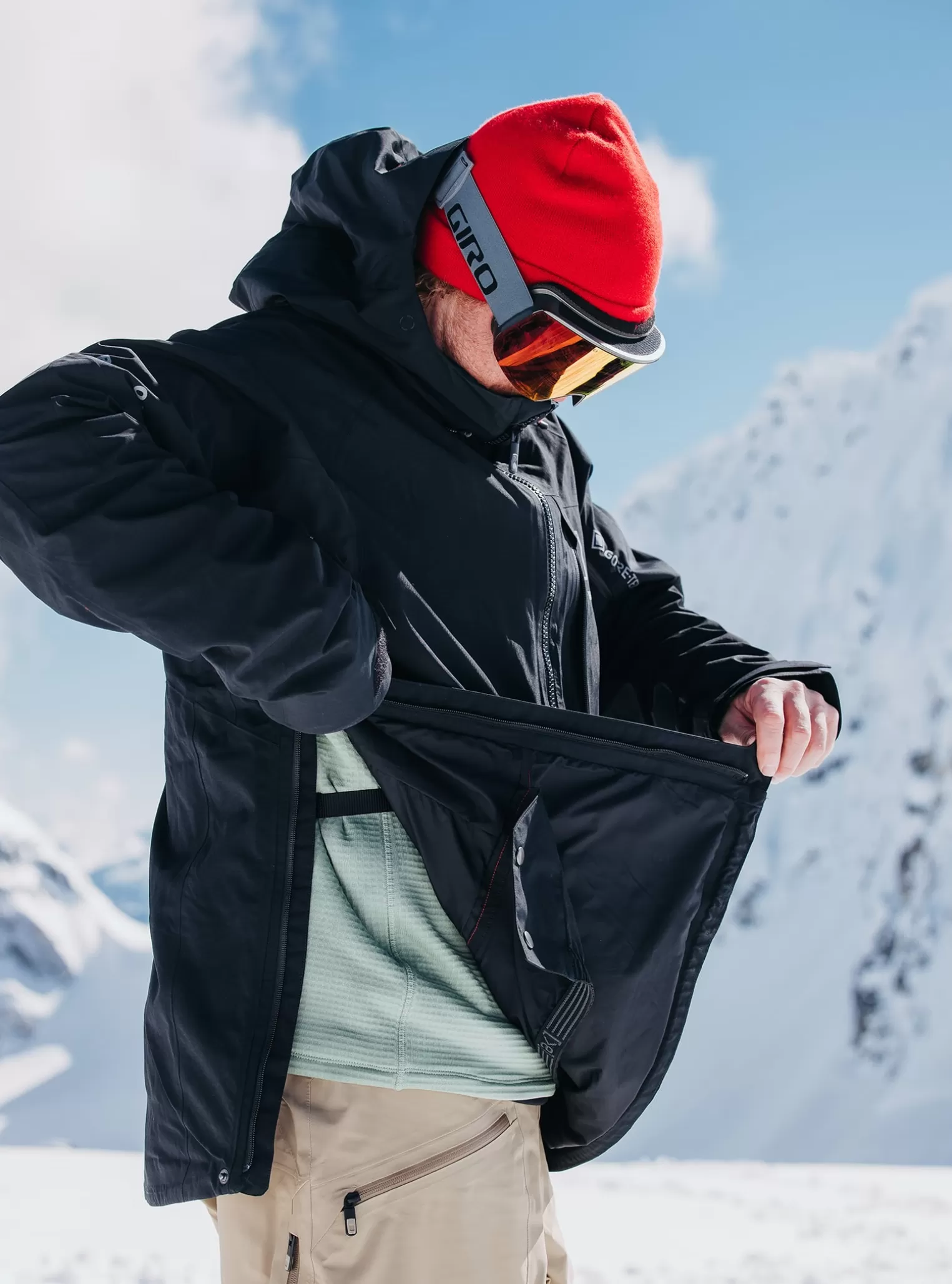 Herren Burton Snowboardjacken | Shells^ [ak] Velocity GORE‑TEX 2L Anorak Jacke Für Herren